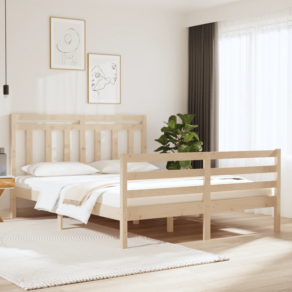 Giroletto In Legno Massello 140x190 cm