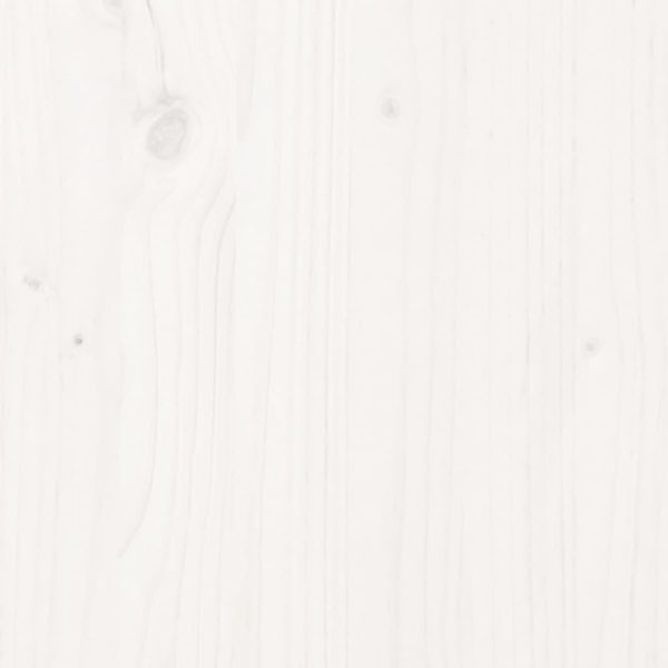 Giroletto Bianco In Legno Massello 200x200 cm - Image 5