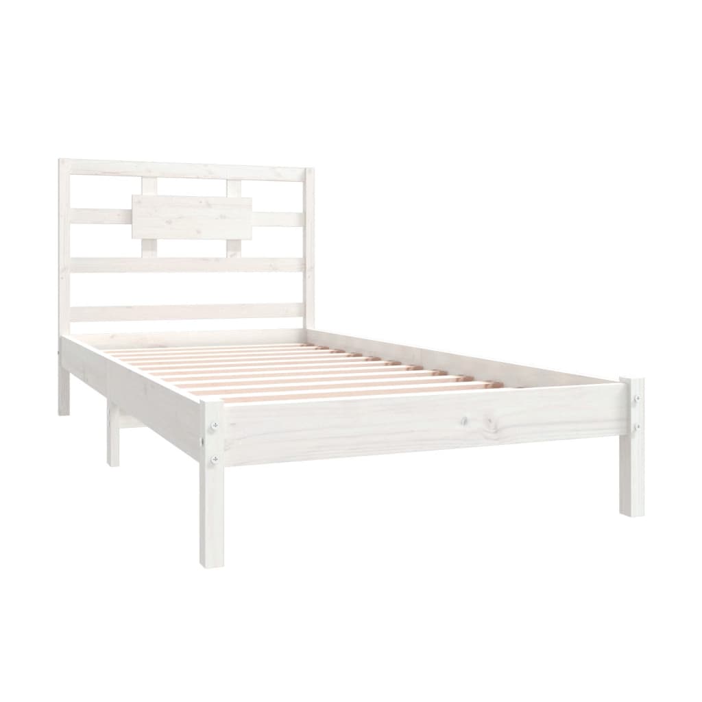 Giroletto Bianco In Legno Massello 100x200 cm - Image 4