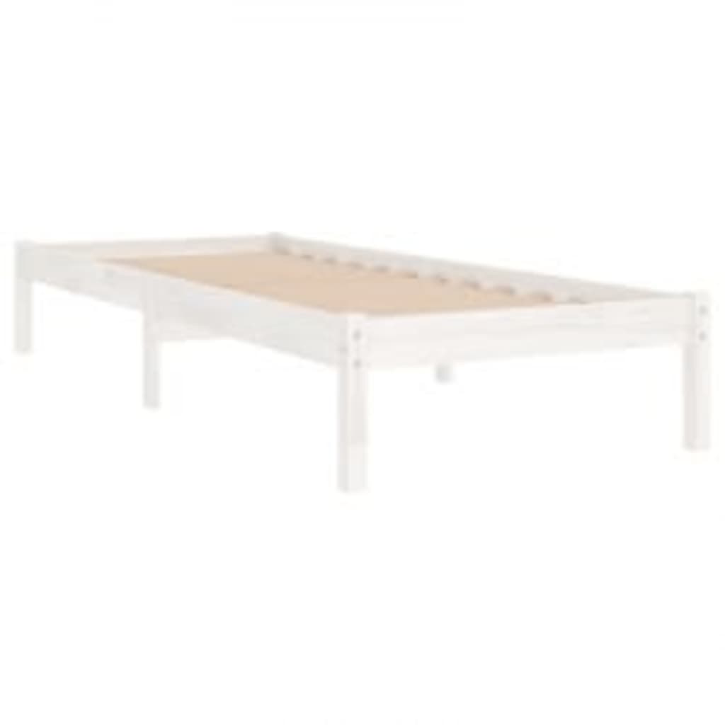 Giroletto Bianco In Legno Massello 100x200 cm - Image 5