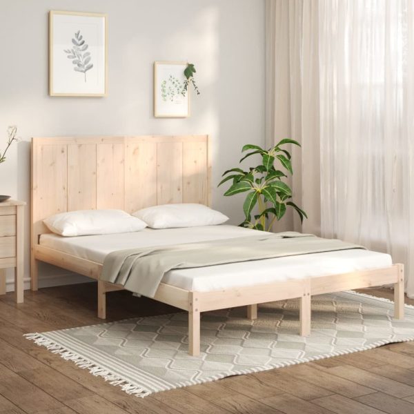 Giroletto Senza Materasso 160x200 Cm In Legno Massello Di Pino