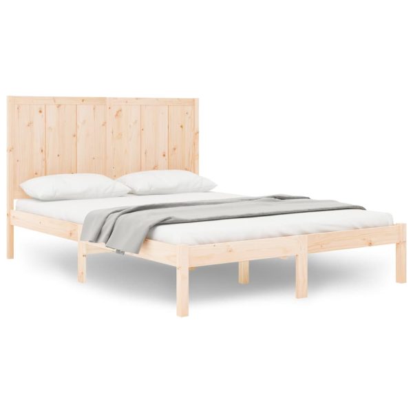 Giroletto Senza Materasso 160x200 Cm In Legno Massello Di Pino - Image 2