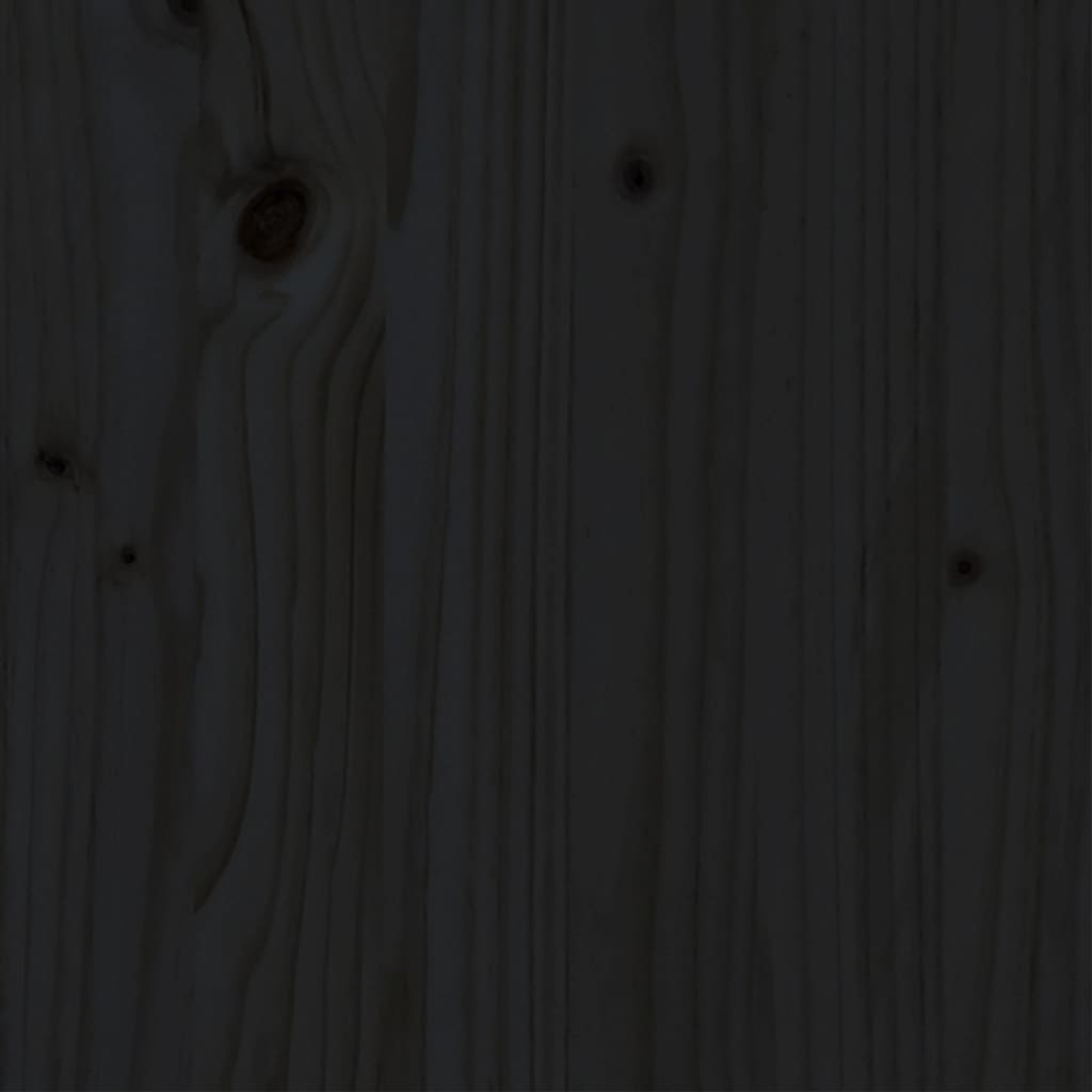 Giroletto Nero In Legno Massello 140x190 cm - Image 5