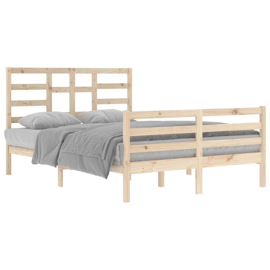 Giroletto Senza Materasso Ambrato In Legno Massello 140x200 cm - Image 3