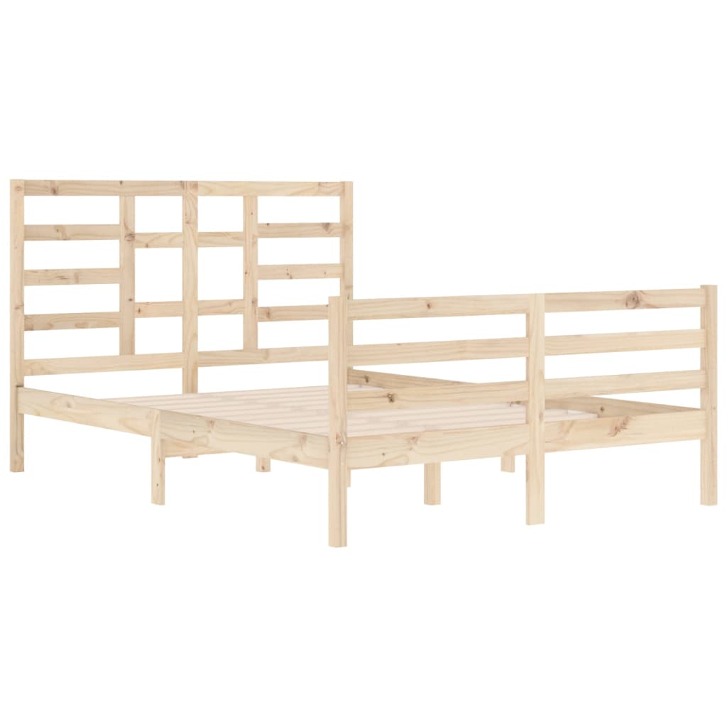 Giroletto Senza Materasso Ambrato In Legno Massello 140x200 cm - Image 4