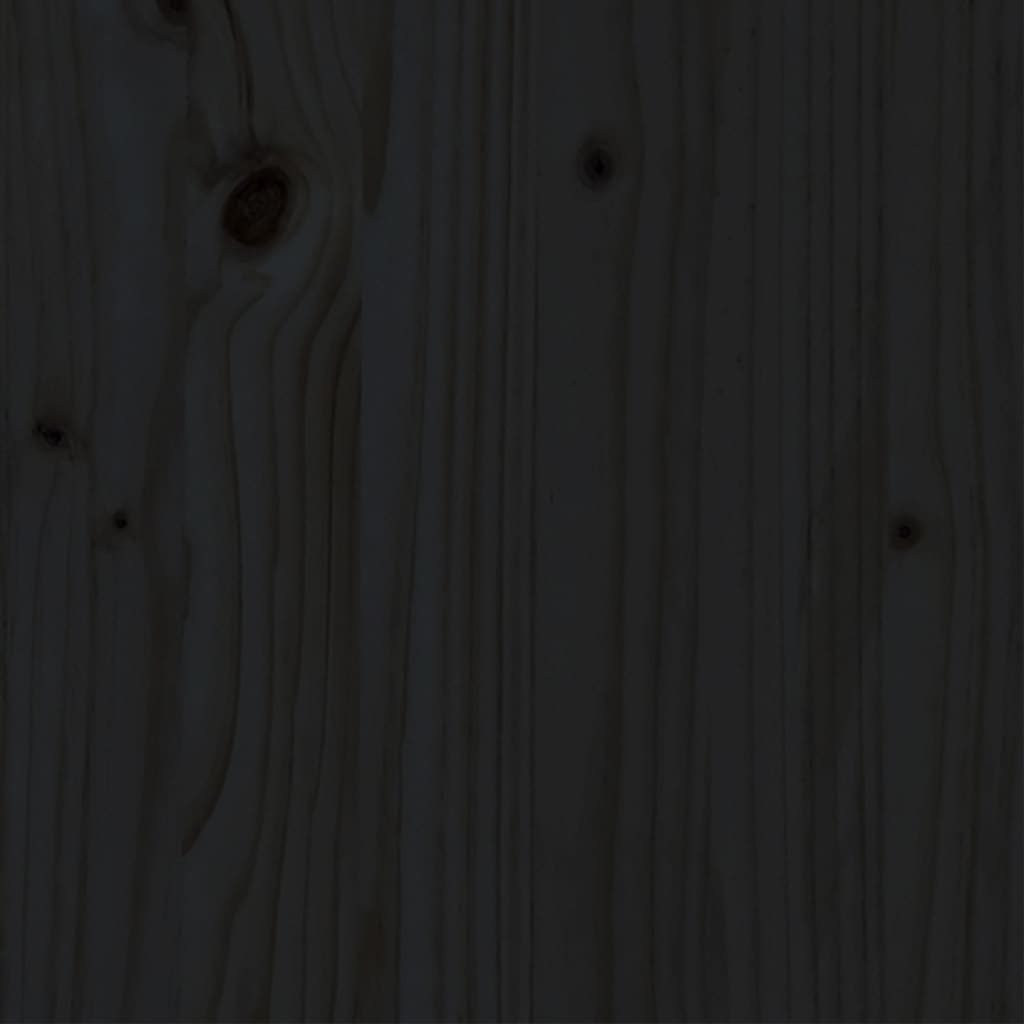 Giroletto Nero In Legno Massello 200x200 cm - Image 5