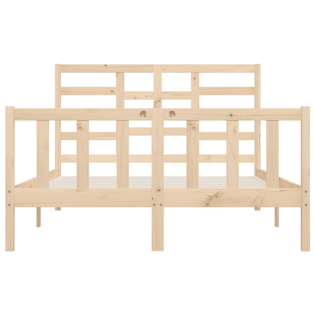 Giroletto Senza Materasso 140x200 Cm In Legno Massello Di Pino - Image 5