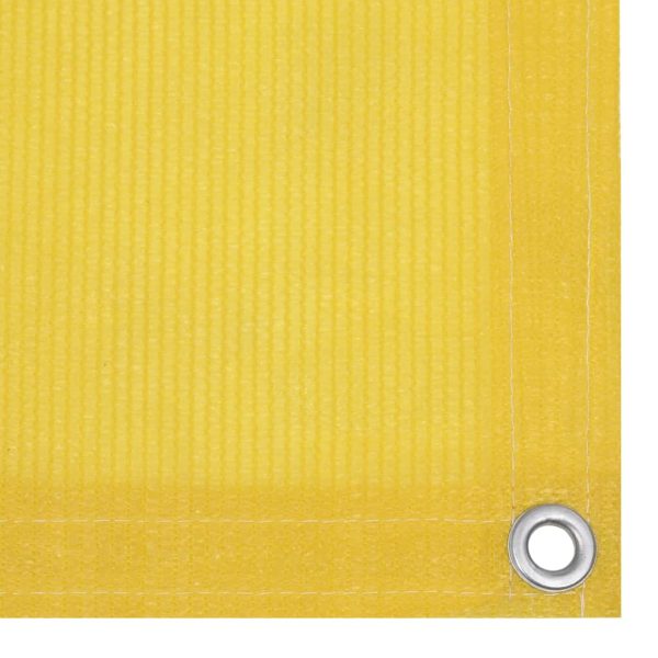 Paravento Da Balcone Giallo 75x600 Cm In Hdpe - Image 3