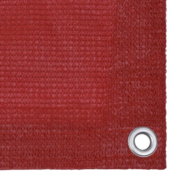 Paravento Da Balcone Rosso 120x600 Cm In Hdpe - Image 3