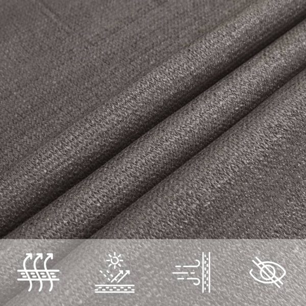 Vela Parasole 160 G/m² Antracite 2x4,5 M In Hdpe - Image 5