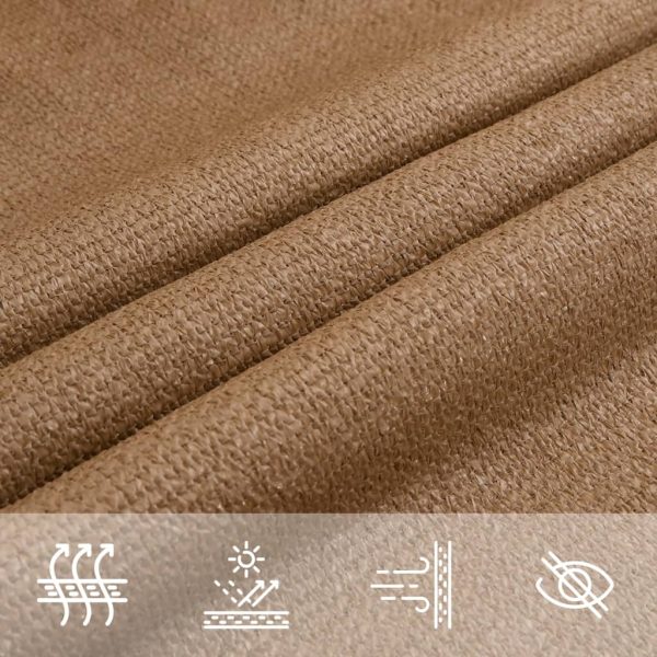 Vela Parasole 160 G/m² Tortora 5x7 M In Hdpe - Image 5
