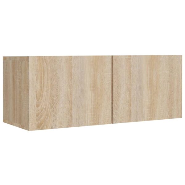 Set Di Mobili Porta Tv 5 Pz Rovere Sonoma In Legno Multistrato - Image 5