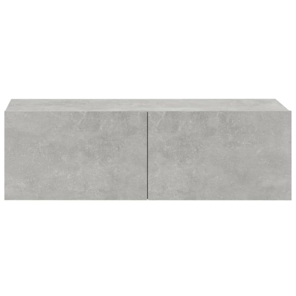 Set Di Mobili Porta Tv 3 Pz Grigio Cemento In Legno Multistrato - Image 6