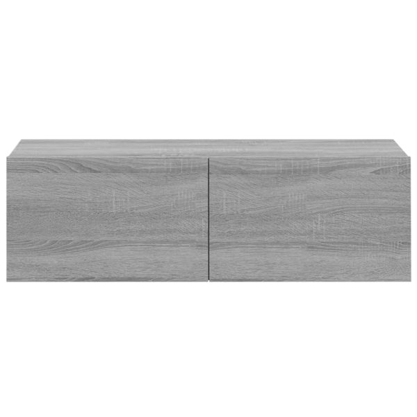 Set Mobili Porta Tv 3 Pz Grigio Sonoma In Legno Multistrato - Image 6