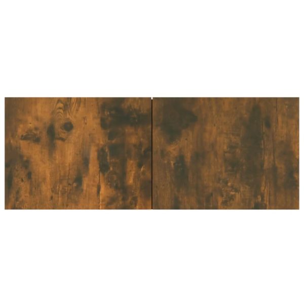 Set Di Mobili Porta Tv 4 Pz Rovere Fumo In Legno Multistrato - Image 6
