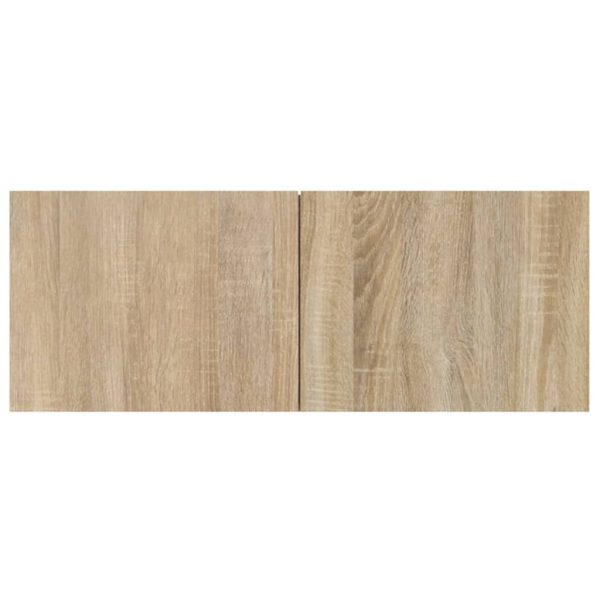 Set Mobili Porta Tv 8pz Rovere Sonoma In Legno Multistrato - Image 6