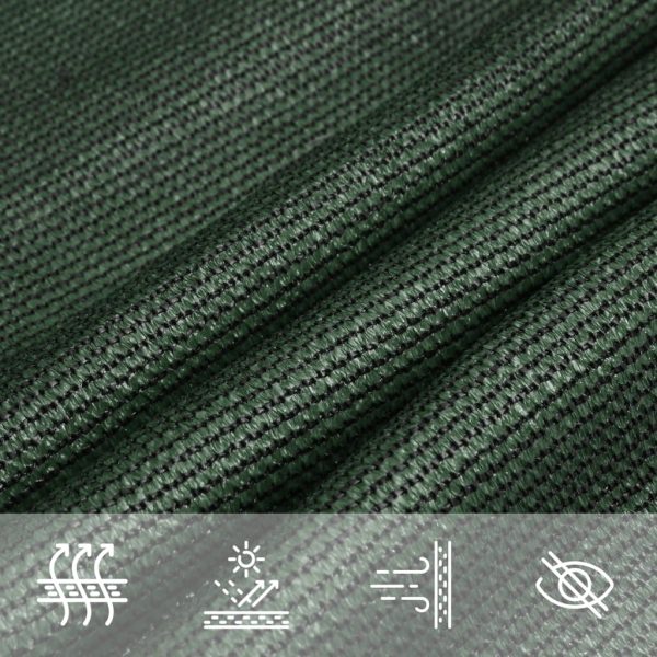 Vela Parasole 160 G/m² Verde Scuro 2x3 M In Hdpe - Image 5