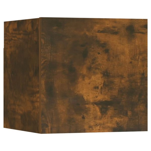 Set Di Mobili Porta Tv 7 Pz Rovere Fumo In Legno Multistrato - Image 5