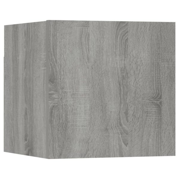 Set Di Mobili Porta Tv 7 Pz Grigio Sonoma In Legno Multistrato - Image 5