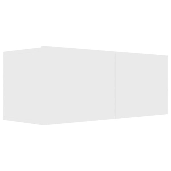Set Di Mobili Porta Tv 7 Pz Bianco In Legno Multistrato - Image 6