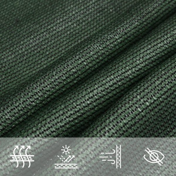 Vela Parasole 160 G/m² Verde Scuro 2,5x4 M In Hdpe - Image 5