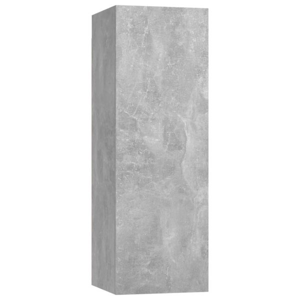 Set Di Mobili Porta Tv 6 Pz Grigio Cemento In Legno Multistrato - Image 6