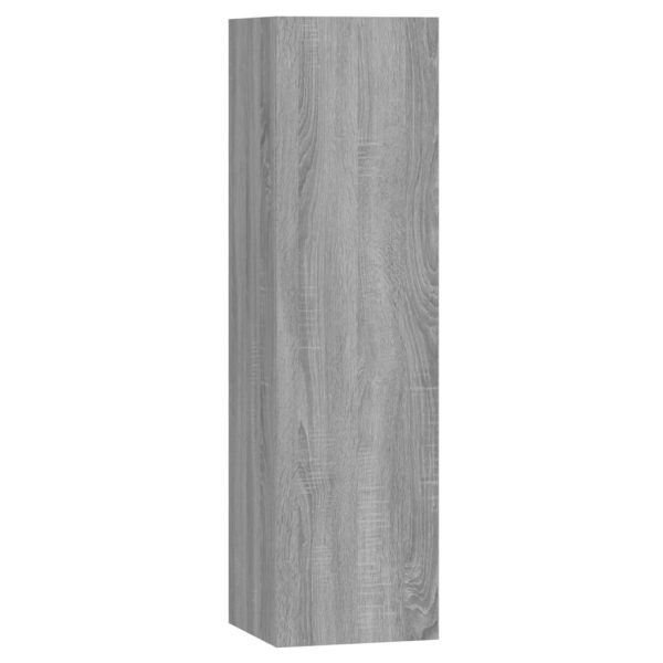 Set Di Mobili Porta Tv 7 Pz Grigio Sonoma In Legno Multistrato - Image 6