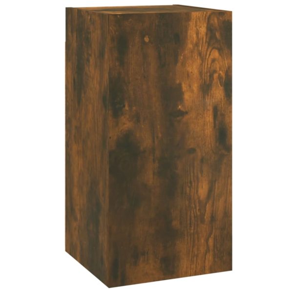 Set Di Mobili Porta Tv 4 Pz Rovere Fumo In Legno Multistrato - Image 6
