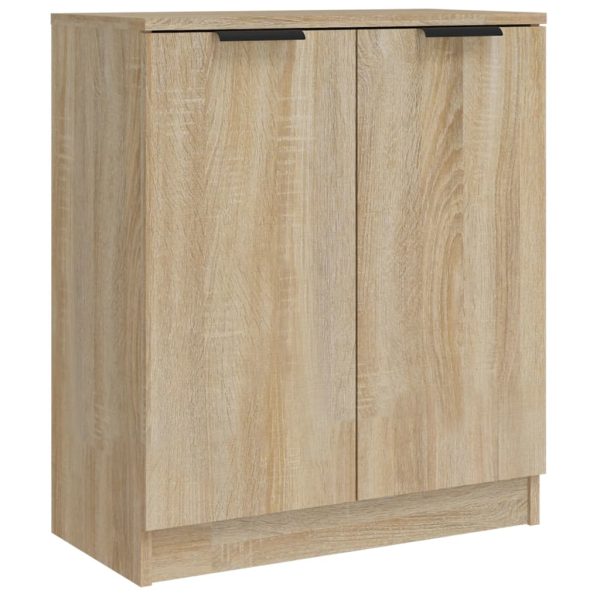 Credenze 2 Pz Rovere Sonoma 60x30x70 Cm In Legno Multistrato - Image 3