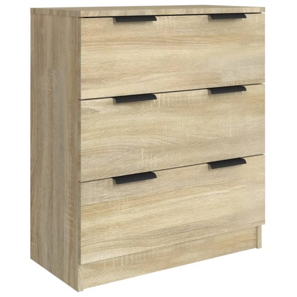 Credenze 3 Pz Rovere Sonoma In Legno Multistrato - Image 4