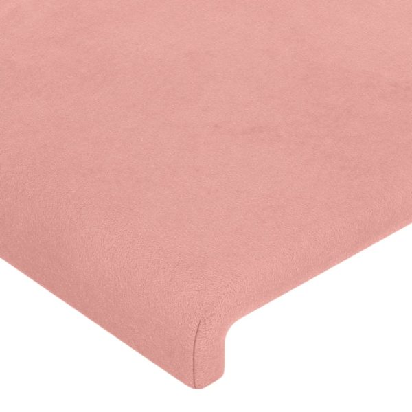 Testiere 4 Pz Rosa 100x5x78/88 Cm In Velluto - Image 4
