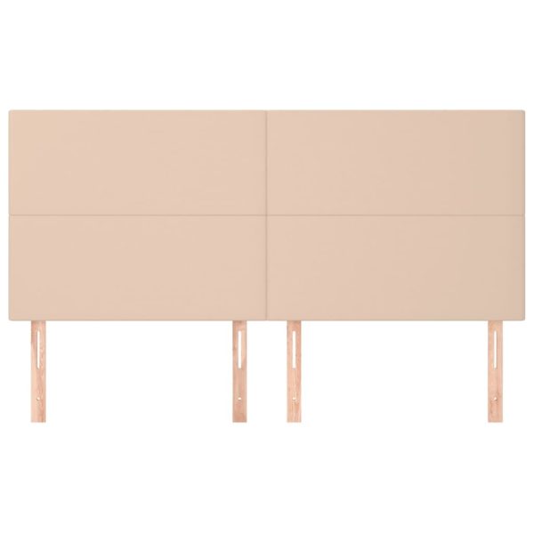 Testiere 4 Pz Cappuccino 90x5x78/88 Cm In Similpelle - Image 3