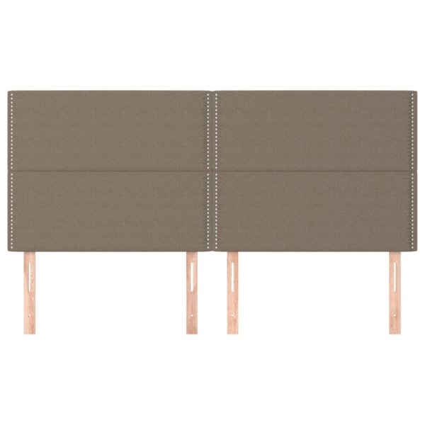 Testiere 4 Pz Tortora 80x5x78/88 Cm In Tessuto - Image 3