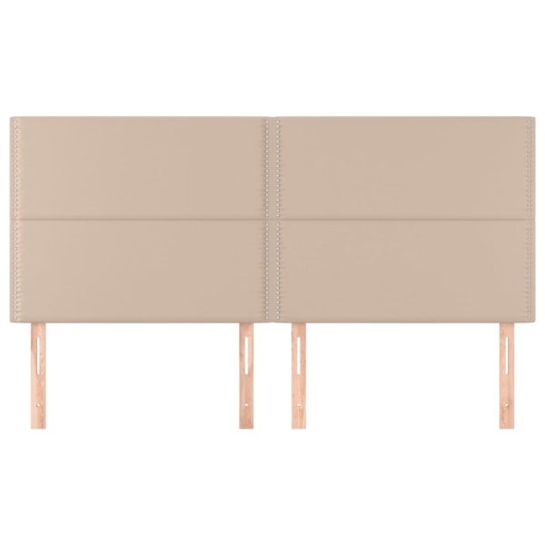 Testiere 4 Pz Cappuccino 90x5x78/88 Cm In Similpelle - Image 3