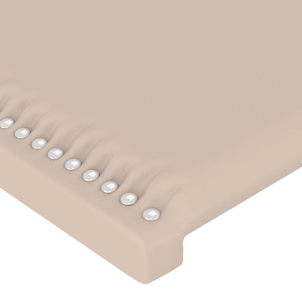 Testiere 4 Pz Cappuccino 90x5x78/88 Cm In Similpelle - Image 4