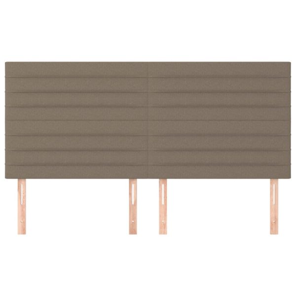 Testiere 4 Pz Tortora 80x5x78/88 Cm In Tessuto - Image 3