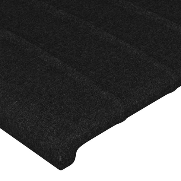Testiere 4 Pz Nero 100x5x78/88 Cm In Tessuto - Image 4