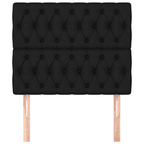 Testiere 2 Pz Nero 100 X 7 X 78/88 Cm In Tessuto - Image 3