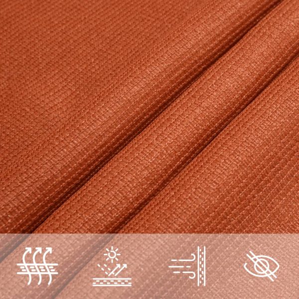 Vela Parasole 160 G/m² Arancione 2,5x3 M In Hdpe - Image 5