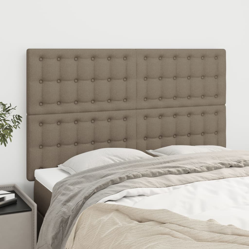 Testiere 4 Pz Tortora 72x5x78/88 Cm In Tessuto