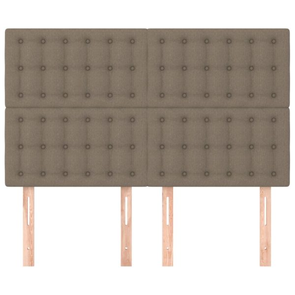 Testiere 4 Pz Tortora 72x5x78/88 Cm In Tessuto - Image 3