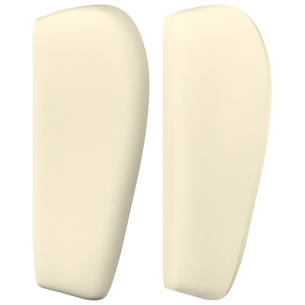 Testiera Ad Orecchio Crema 103x23x78/88 Cm In Similpelle - Image 4