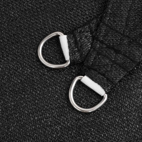 Vela Parasole 160 G/m² Triangolare Nero 5x7x7 M In Hdpe - Image 5