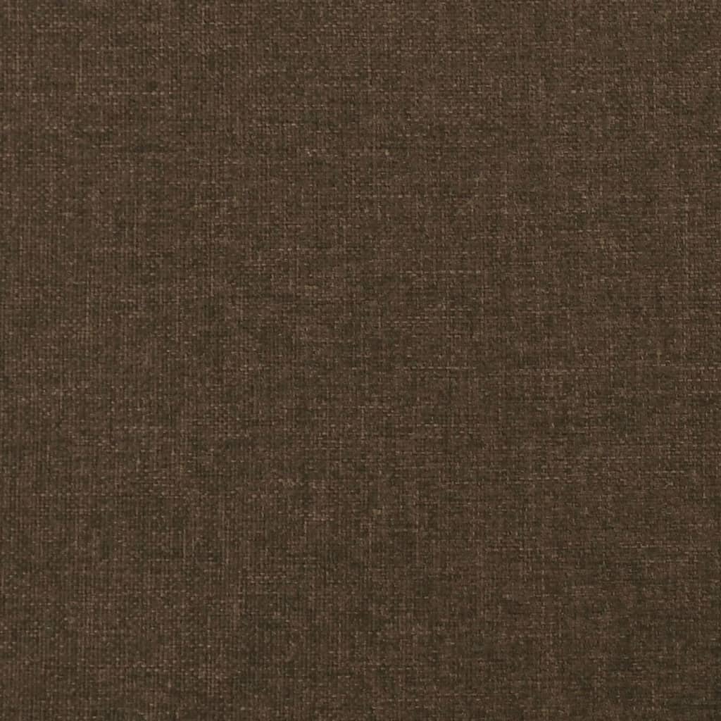 Testiera Ad Orecchio Marrone Scuro 183x23x118/128 Cm In Tessuto - Image 6