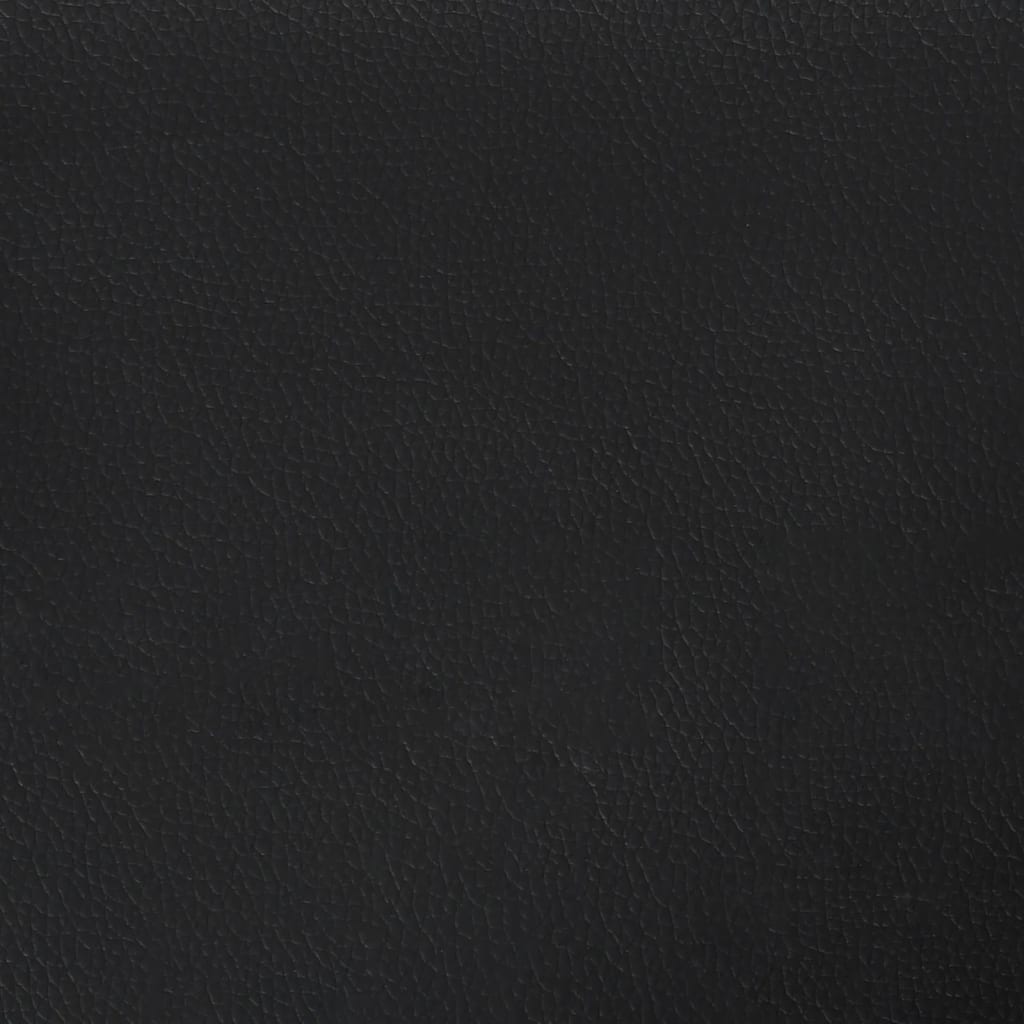 Testiera Ad Orecchio Nera 163x23x118/128 Cm In Similpelle - Image 6