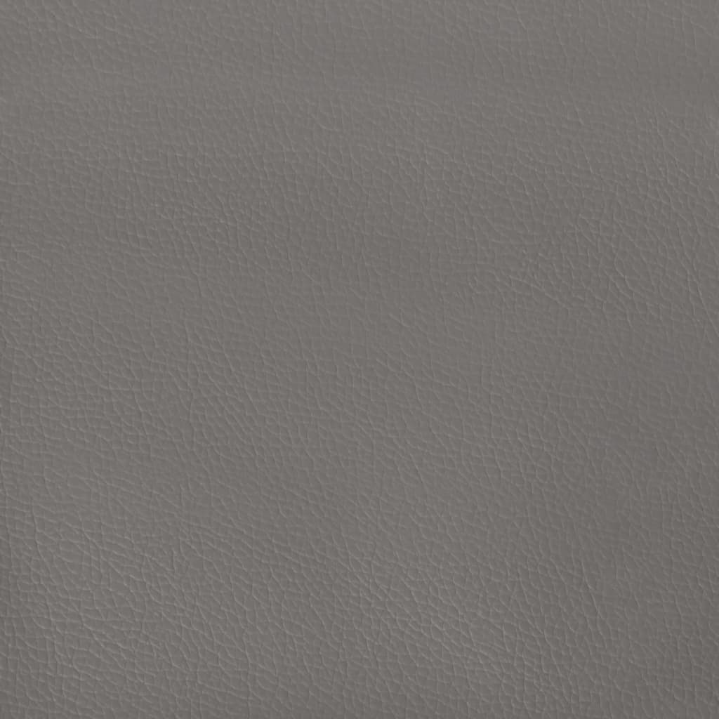 Testiera Ad Orecchio Grigio 183x23x118/128cm In Similpelle - Image 6