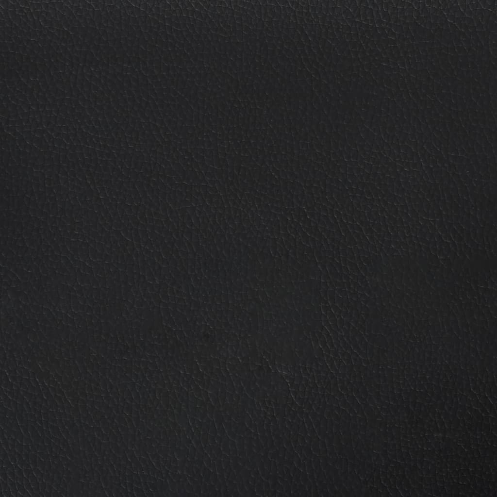Testiera Ad Orecchio Nera 183x23x118/128 Cm In Similpelle - Image 6