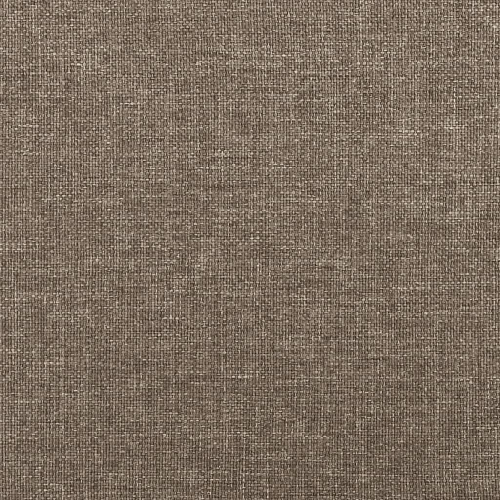 Testiera Ad Orecchio Marrone Scuro 103x16x78/88 Cm In Tessuto - Image 6