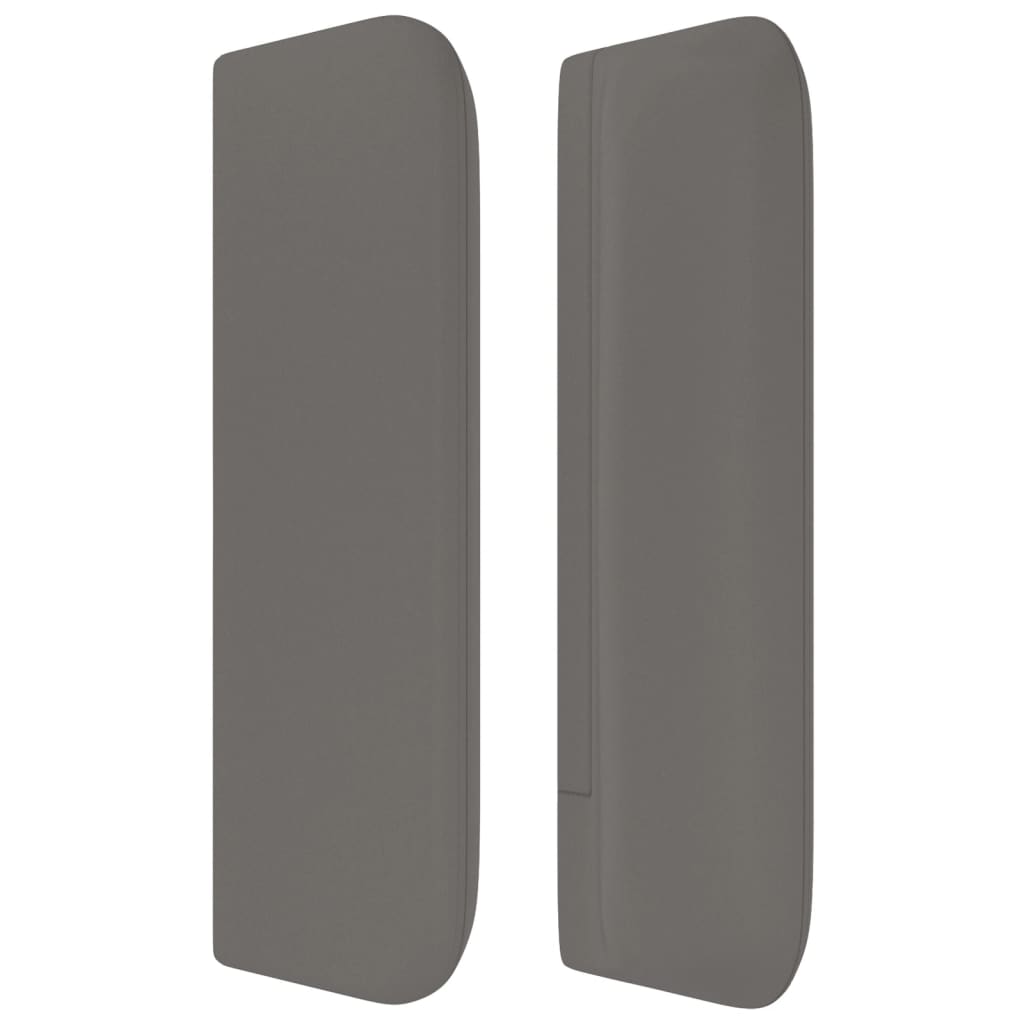 Testiera Ad Orecchio Grigio 83x16x78/88 Cm In Similpelle - Image 4