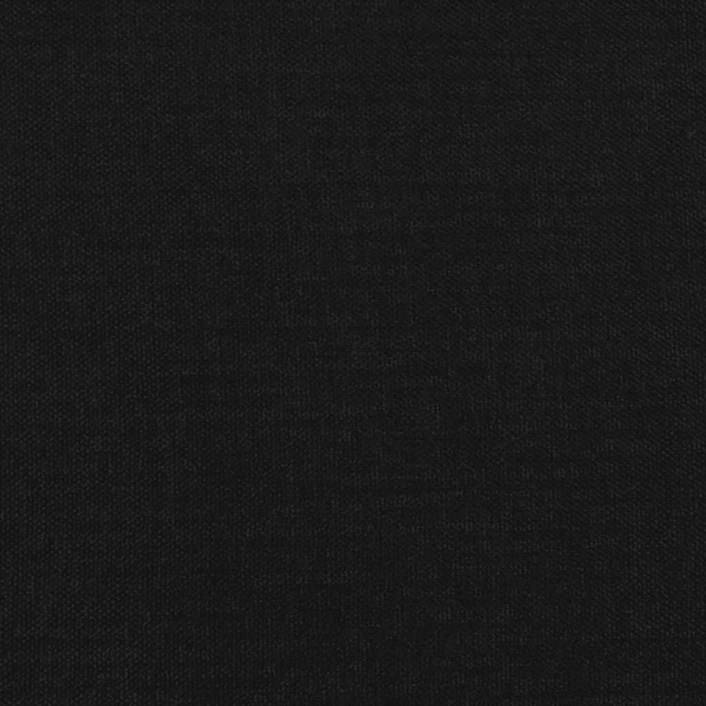 Testiera Ad Orecchio Nera 183x16x78/88 Cm In Tessuto - Image 6